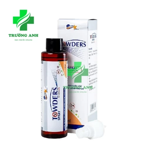 Towders Spray 100ml - Thuốc điều trị các loại ký sinh trùng trên da hiệu quả